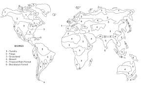 Biome Map World Map Coloring Page Biomes Planet Coloring Pages