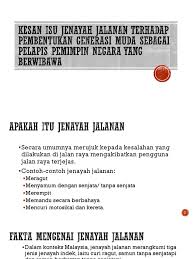 Semua permasalahan yang dihadapi oleh mereka akan dikongsi bersama sama rakan rakan kerana meraka lebih. Kesan Isu Jenayah Jalanan Terhadap Pembentukan Generasi Muda