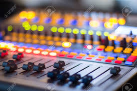 In other words, mixing is the process of making your recordings sound like a song instead of a collection of raw tracks. Professional Music Production In A Sound Recording Studio Mixer Stock Photo Picture And Royalty Free Image Image 140726900