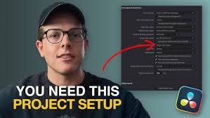 Pro Project Settings in DaVinci Resolve // Color Grading Basics