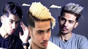 This means it looks great long and short, with precisely coiffed. Best Hair Transformation Video For Men From Black Hair To Blonde To Ash Grey Hair Men Youtube