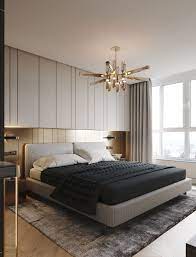 Usa Contemporary Home Decor And Mid Century Modern Lighting Ideas From Delightfull Https Www Delightfu Hotel Room Design Modern Bedroom Design Modern Bedroom
