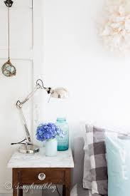 Aqua color adds freshness and coolness. Coastal Bedroom Decor In Aqua Songbird