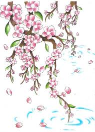It also shows the beauty of the. Cherry Blossom Tattoo Stencil