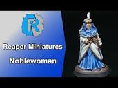 Noblewoman - Reaper Miniatures | Dungeons & Dragons Miniature ...
