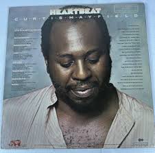 Curtis Mayfield "Heartbeat" 1979 RSO Records Soul Artist RS-1-3053 Promo