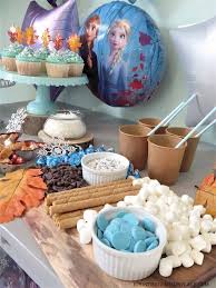 Host A Disney Frozen Party Hot Chocolate Station Frozen Party Disney Frozen Party Frozen Birthday