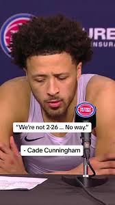 Cade can’t believe the Pistons record. #cadecunningham #detroitpistons #nba