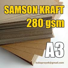 Check spelling or type a new query. 20 Lembar Kertas Samson Kraft Tebal 280 Gsm Ukuran A3 Shopee Indonesia