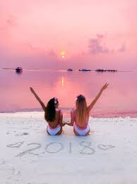 Thank You 2018 Instagram Theblondeflamingo Beach Photography Poses Beach Photoshoot Beach Poses