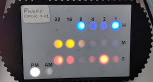 Image result for binary clock