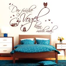 Wandtattoos schlafzimmer | wandtattoos mit motiven speziell fürs schlafzimmer. Wandtattoo Der Fruhe Vogel Kann Mich Mal Mit Eulen Gunstig