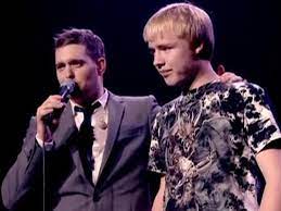 Michael Buble Sings a Duet with 15-Year-Old Boy and the Kid Can Sing!