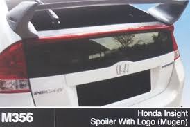Maybe you would like to learn more about one of these? Honda Insight Spoiler With Logo Mugen M356 Max Automart Gombak