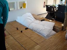 Technische Universitat Darmstadt Germany Was A Model Of Compact Use Of Space With A Bed That Folded Up Under The Livi Murphy Bed Plans Murphy Bed Hidden Bed