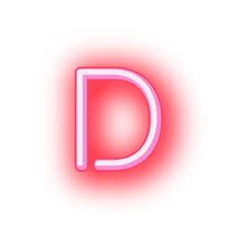 Letterhead Red Neon Font D Ad Ad Sponsored Red Neon Font Letterhead Font Psychology Neon Png Lettering