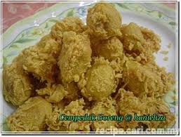 1 gelas air (lebih banyak jika adonan terlalu kental) Resepi Cempedak Goreng Terengganu Soalan 47