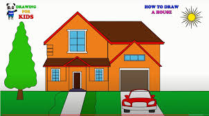 Draw A House House Drawing House House Styles