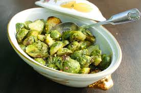 Even picky eaters will love this roasted brussels sprouts recipe! Roasted Brussels Sprouts With Bacon And Pecans What A Girl Eats