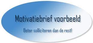 Motivatiebriefvoorbeelden