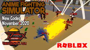 2018 unused november free robux codes 2019; Roblox Anime Fighting Simulator New Codes November 2020 Youtube