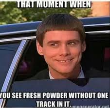 That Moment When You See Fresh Powder Snowmobiling Snowmobiling Humor Snowmobiles Quotes Skiing