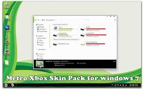 Download Metro Xbox Skin Pack 2 0 For Windows 7 Windows Windows 7 Themes Skin