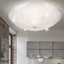 Five reversible blades (black/mahogany) allow for maximum air flow and comfort. Design Ceiling Fixture Glass With Clear Decorative Pebbles Meinelampe
