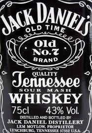 Jack Daniels Label Stencil - Pensandpieces