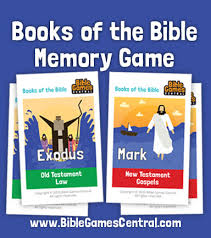 This game goes on the lines of chinese whisper which makes it a fun activity. Books Of The Bible Memory Game Free Printable Books Of The Bible Cards