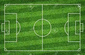 The goal is to throw a ball into one of the baskets. Football Field Or Soccer Field For Background Green Lawn Court Stock Photo Picture And Royalty Free Image Image 122270580