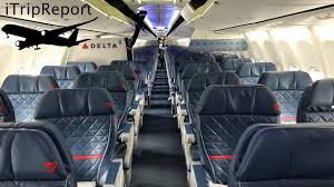 16 firstclass, 18 economy plus and 126 economy. Delta Air Lines 737 900er First Class Review Youtube