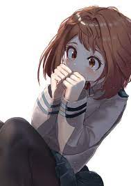 Touch device users, explore by touch or with swipe gestures. Ochako Uraraka Fanart Cute Novocom Top