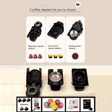 Alibaba.com offers 30,786 capsule coffee machine products. St 514 Expresso Capsule Coffee Machine Compatible With Nestle Dolce Gusto And Nespresso Capsules 19bar Shopee Singapore