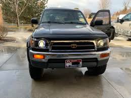 installed upgraded headlights on my sons 3rd gen 4runner installed upgraded headlights on my