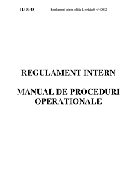 Lista de evidenta a amendamentelor. Extras Manual Proceduri Operationale