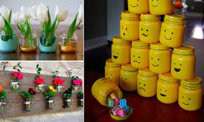 Pots ou supports pour bougies. 26 Idees Pour Recycler Les Petits Pots De Bebe