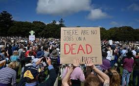 Climate change protesters are causing traffic chaos across sydney's cbd this morning. Kids In Australia Pacific Launch Millions Strong Global Climate Strike The Times Of Israel
