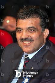 Image of ABDULLAH GUL OF JUSTICE AND DEVELOPMENT PARTY ATTENDS PARTY  ELECTION CAMPAIGN