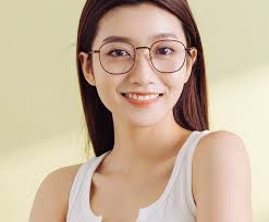 Sunshine's Day Splendid │ Retro Warm Sun Brown Windsor Circle Oval Optical  Frame UV400 Blue Light Filter Glasses