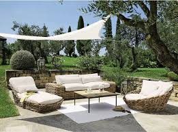 Canape 3 4 Places St Tropez En Rotin Et Tissu Ivoire Canape De Jardin Maisons Du Monde Ventes Pas Cher Com Canape Jardin Jardin Maison Salon De Jardin Exterieur