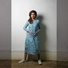 Anemone White Floral Printed Full Front Button Dress With Two Front Pockets Make You Stand Out In Any Events Button Front Dress India Beauty Women Dresses