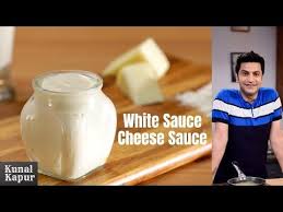 Melt the butter in a small, heavy saucepan over low heat. White Sauce Pasta Recipe Cheese Sauce Recipe At Home Kunal Kapur Easy Bechamel Sauce Basic White Sauce Pasta Italian Recipes Dessert White Pasta Sauce Recipe