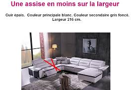 Super angebote für canape xxl hier im preisvergleich. Paiement Partiel De La Commande Canape D Angle Relax Electrique Cuir Epais Haut De Gamme Buffle Italien Luxe Combirelax Sur Mesure Personnalise Une Assise En Moins Sur La Largeur Couleur Blanc Et Gris