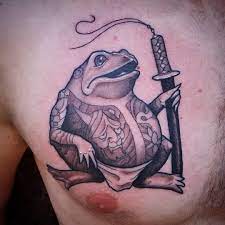 My Yakuza Frog By Cody Bader At Black Mammoth Tattoo Mammoth Tattoo Japanese Tattoo Tattoos