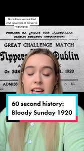 Bloody Sunday 1920: A Brief History