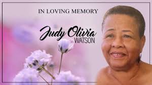 Celebrating the Life of Judy Olivia Watson