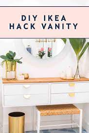 I have a solution for. Diy Dressing Table How To Make An Ikea Vanity Hack Diy Dressing Tables Ikea Hack Vanity Ikea Vanity