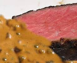 Rindersteak Mit Gruner Pfeffersauce Rezept Pfeffersauce Grune Pfeffersauce Rinder Steak