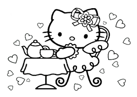 Ausmalbilder kostenlos ausdrucken und ausmalen. Ausmalbilder Hello Kitty Meerjungfrau Coloring And Drawing
